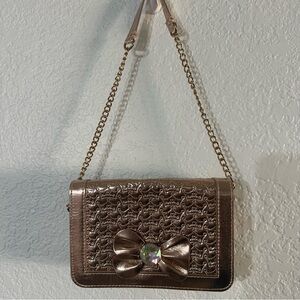 Disney Princess Purse Crown‎ Bow Gold